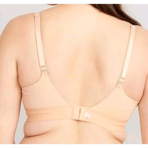 NWT Women's Old Navy Full Coverage Wireless Innovation Bra Size 38DD Frappe - Picture 3 of 7